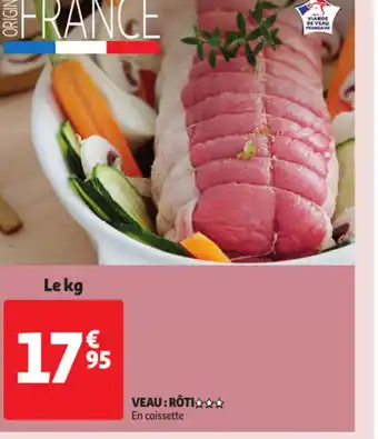 Auchan Veau Roti offre