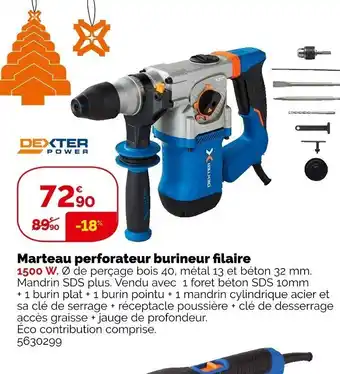 Marteau Perforateur Burineur Filaire