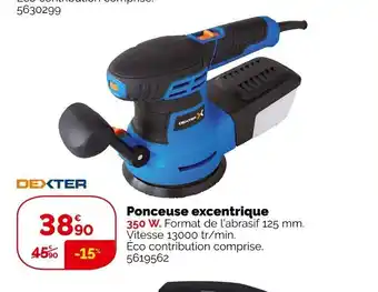 Weldom Ponceuse Excentrique offre