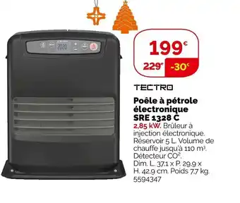 Weldom Poêle à pétrole electronique offre