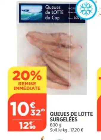 Bi1 Queues de Lotte surgelées offre