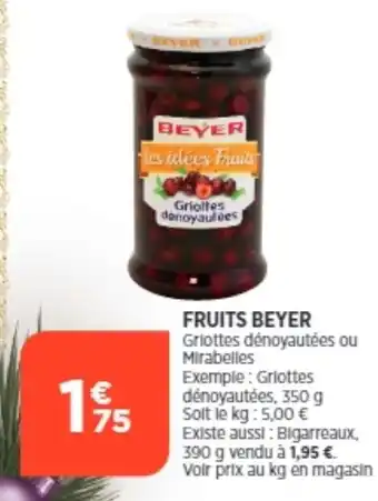 Bi1 Fruits Beyer offre