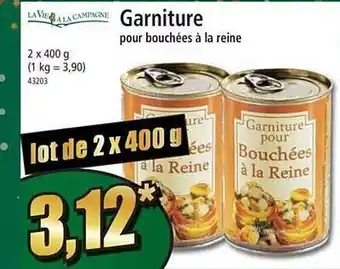 Norma Garniture pour bouchées à la reine la vie à la campagne offre