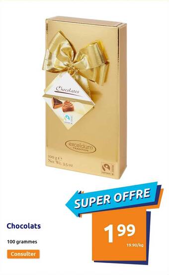 Action Chocolats offre