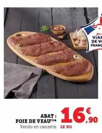 Abat : foie de veau