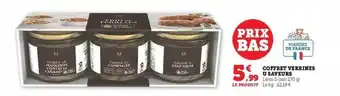 Super U Coffret verrines u saveurs offre