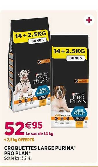 Delbard Croquettes large purina pro plan offre