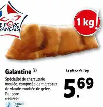 Lidl Galantine offre