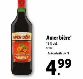 Lidl Amer bière offre