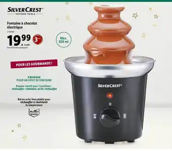 Lidl Fontaine à chocolat électrique silver crest offre