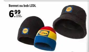 Lidl Bonnet ou bob lidl offre
