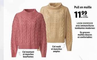 Lidl Pull en maille offre