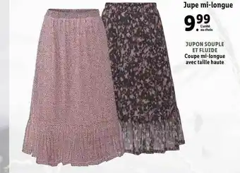 Lidl Jupe mi-longue offre