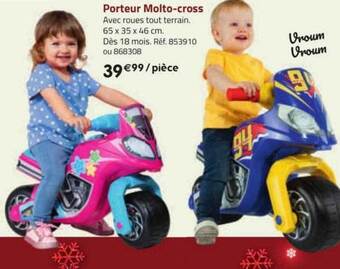 La Grande Récré Porteur molto-cross offre