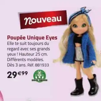La Grande Récré Poupée unique eyes offre
