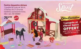 La Grande Récré Centre équestre deluxe mattel offre