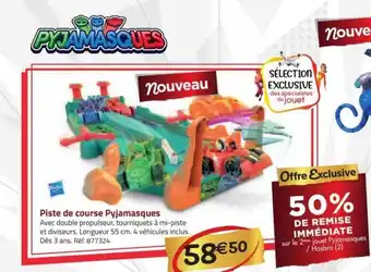 La Grande Récré Piste de course pyjamasques hasbro offre
