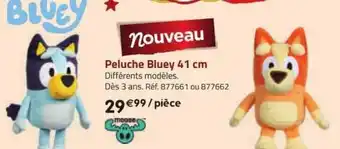 La Grande Récré Peluche bluey 41 cm moose offre