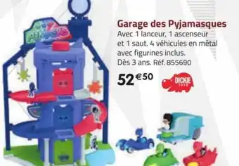 La Grande Récré Garage des pyjamasques dickie offre
