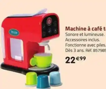 La Grande Récré Machine à café offre