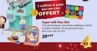 La Grande Récré Super café play-doh offre