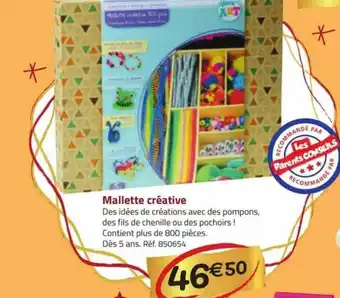 La Grande Récré Mallette créative wooz art offre