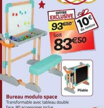 La Grande Récré Bureau modulo space offre