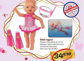 La Grande Récré Bébé nageur offre