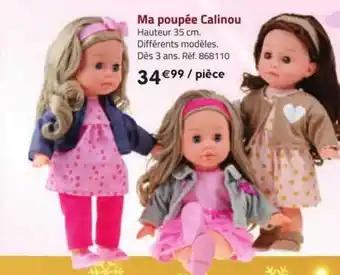 La Grande Récré Ma poupée calinou offre