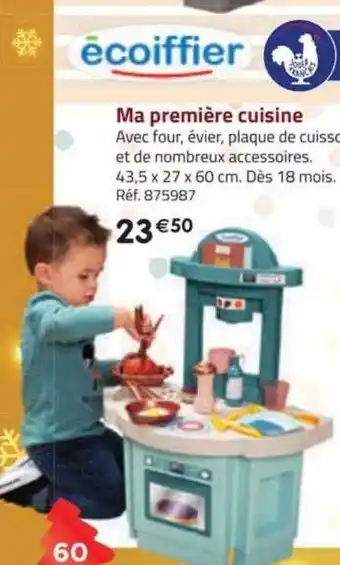 La Grande Récré Ma première cuisine écoiffier offre