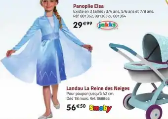 La Grande Récré Landau la reine des neiges smoby offre