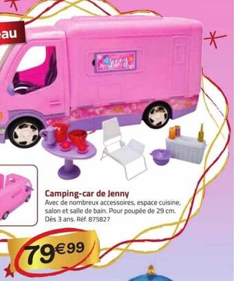 La Grande Récré Camping-car de jenny offre