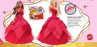 Barbie joyeux noël mattel