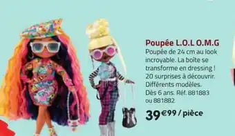 La Grande Récré Poupée l.o.l o.m.g offre