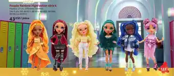 La Grande Récré Poupée rainbow high fashion série 4 offre