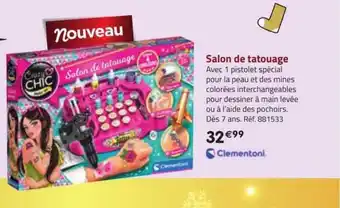 Salon de tatouage clementoni