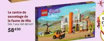La Grande Récré Le centre de sauvetage de la faune de mia lego friends offre