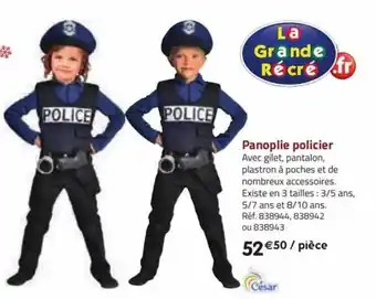 Panoplie policier