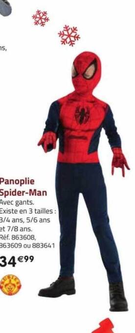 La Grande Récré Panoplie spider-man offre