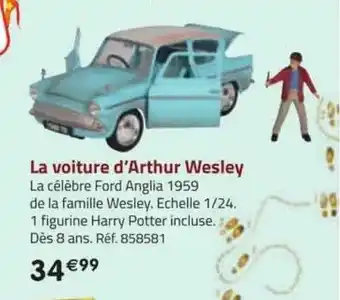 La voiture d'arthur wesley