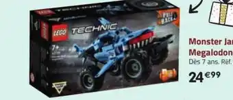 La Grande Récré Monster jam megalodon lego technic offre