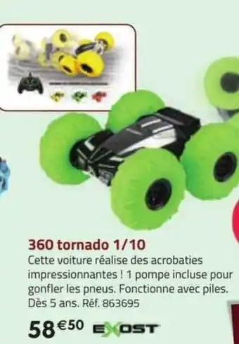 La Grande Récré 360 tornado 1-10 exost offre