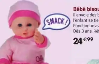La Grande Récré Bébé bisou offre