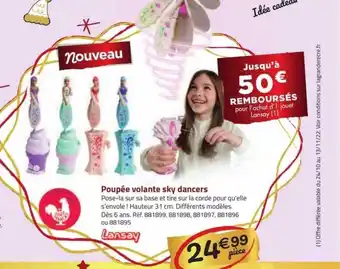 La Grande Récré Poupée volante sky dancers lansay offre