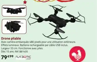 La Grande Récré Drone pliable offre