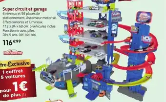 La Grande Récré Super circuit et garage majorette offre