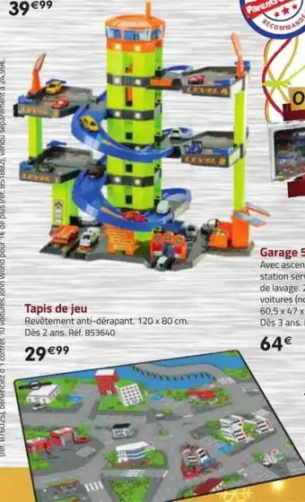 La Grande Récré Tapis de jeu offre