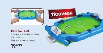 La Grande Récré Mini football offre