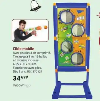 La Grande Récré Cible mobile offre