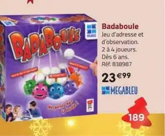 La Grande Récré Badaboule mega bleu offre